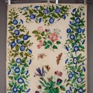 HANDPAINTED MORNING GLORY TEXTILE, 1830s
