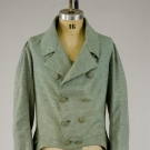 GENT'S GREEN &amp; WHITE CHECK TAIL COAT, 1825-1845