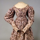 QUILTED TURKEY RED PETTICOAT, FRANCE, c. 1840