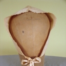LADY'S WHITE COTTON CAP, MID 19th C