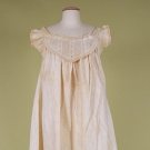 EXPORT SILK SACQUE-BACK GOWN &amp; PETTICOAT, 1780s