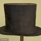 GENT'S WOOL TOP HAT, ENGLAND, 1820-1830