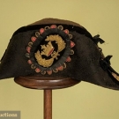 NAVAL HAT, NEW YORK LABEL, LATE 19th C