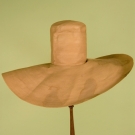LADY'S LARGE BRIMMED STRAW HAT, 1820-1835
