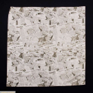 SCHIAPARELLI HEADLINE NEWSPRINT TEXTILE, PARIS, 1935