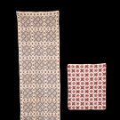 TWO EMBROIDERED HOUSEHOLD TEXTILES, BALKAN, LATE 19TH-MID 20TH C