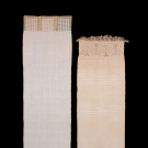 TWO YAGLIK TOWELS, OTTOMAN, 19TH C