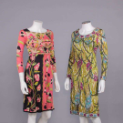 TWO PRINTED EMILIO PUCCI DRESSES, ITALY, 1961-1965