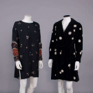 TWO BEADED JAMES GALANOS EVENING GARMENTS, USA, 1967-1968