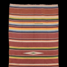 WOOL SALTILLO SERAPE, MEXICO, EARLY 20TH C