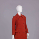 COUTURE DIOR LAMBSWOOL COAT, PARIS, A/W 1969