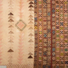 TWO COTTON PIECEWORK QUILTS, 1830s-1850s