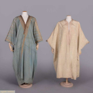 TWO SILK CAFTANS, NORTH AFRICA, c. 1900