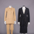 JEAN PATOU PANT SUIT &amp; NINA RICCI SKIRT SUIT, PARIS, 1960s &amp; 1980s