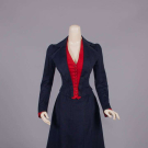 WOOL BROADCLOTH HUNTING ENSEMBLE, c. 1890