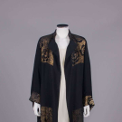 SILK &amp; GOLD BROCADE EVENING WRAP, 1920s