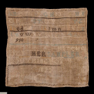 MARKING SAMPLER, CONNECTICUT, 1822