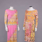 TWO EMILIO PUCCI DAY DRESSES, ITALY, 1960s