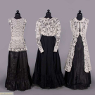 THREE CROCHET OR TAPE LACE GARMENTS, 1900-1910