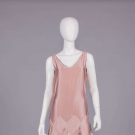 BLUSH PINK SILK SATIN EVENING GOWN, c. 1930
