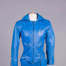 YVES SAINT LAURENT LEATHER ENSEMBLE, FRANCE, 1980
