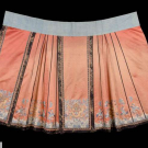 PAIRED MANDARIN SKIRT, CHINA, LATE 19TH C