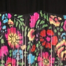 RESIST DYED DECO SHAWL, 1920s