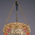COLORFUL LACE EVENING BAG, 1910-1930