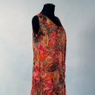 PRINTED LAME PARTY DRESS, 1928-1932