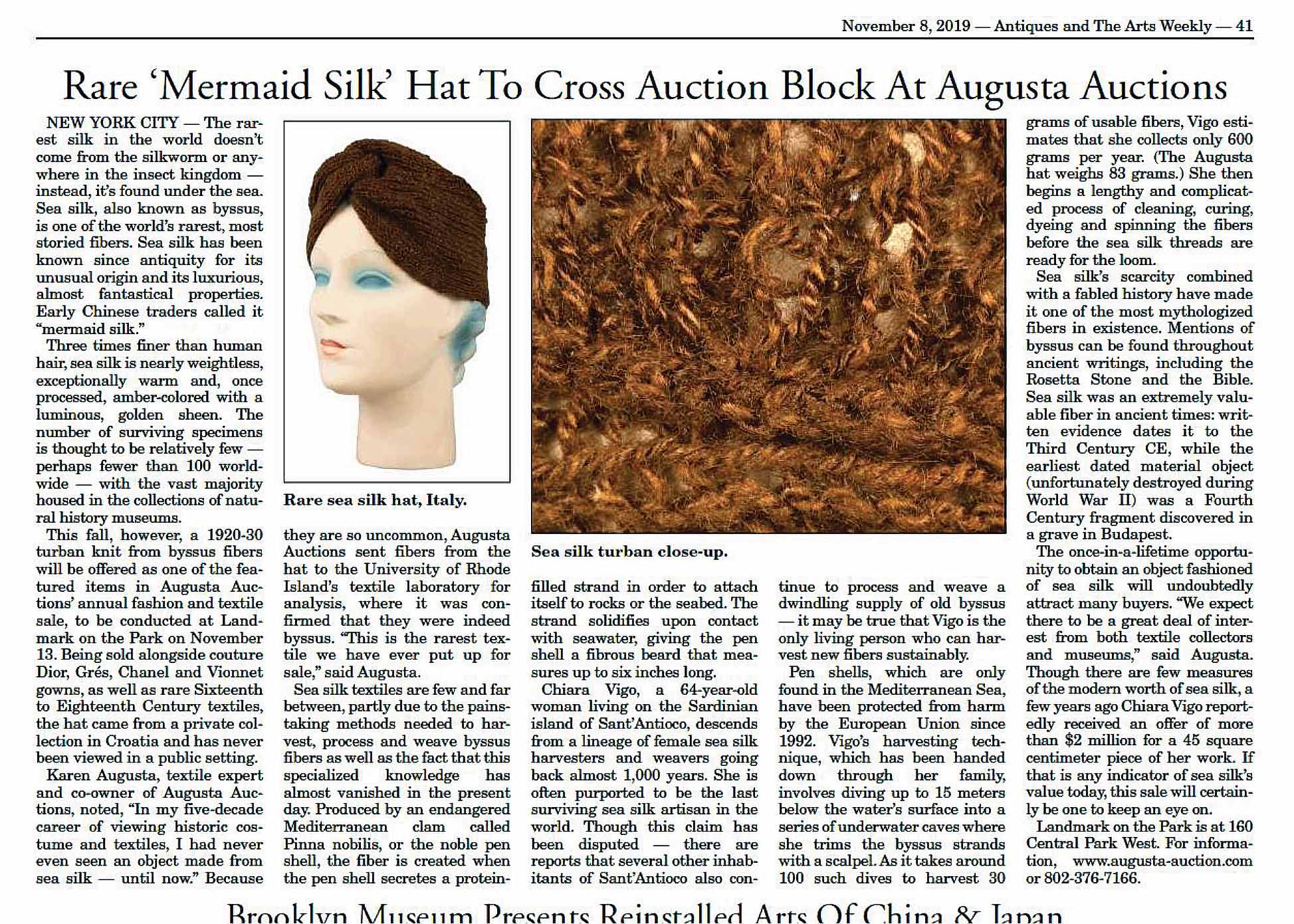 Antiques & The Arts Weekly Jiang Dingwen Article